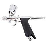 Jectse Malerei Airbrush Set Advanced Technology Doppelakte Schwerkraft Feed, Einfach zu Bedienen...