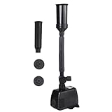 COMFOLIVING Teichpumpen für den Außenbereich, Wasserbrunnenpumpe – Wasserpumpen-Set für...