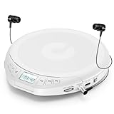 Gueray CD Player Tragbar Kinder Tragbarer CD-Player fürs Auto Discman mit Kopfhörer LCD-Display...