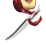 Kartoffel-Pendelblatt 19 cm, Pendelschäler, Gemüseschäler, Edelstahl Cromargan Edelstahl,...