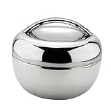 MUELODSIC Edelstahl Lunchbox Wärmeisolierte Brotdose für Getrennte Speisen Langlebige...