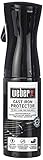 Weber Gusseisen Schutzspray 200ml, feines Nebelspray, Schützt Grillroste und andere...