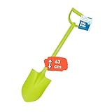 alldoro 60157 XXL-Kinderschaufel spitz, 63 cm, robuste Sandschaufel aus Kunststoff für Kinder ab 18...