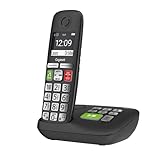 Gigaset E295A - Schnurloses Big Button Phone - Made in Germany - Großes 5.1 cm Display - Extra...