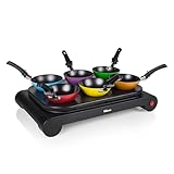 Tristar BP-2827 Party-Wok-Set – Auch als Crêpe- und Bratpfanne verwendbar – Leistung: 1000 W,...