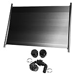 HAF® 1x Solarkollektor 300 x 60 cm ohne 3-Wege Solarweiche | Heizmatte für 10m³ Schwimmbecken bis...