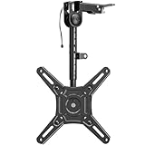ELIVED Monitor & TV Deckenhalterung Klappbar für die meisten 14-42 Zoll Fernseher bis zu 10KG, max....