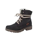 Rieker 78550, Damen Stiefeletten, Blau (Atlantic/Mogano 14), 40 EU (6.5 UK)