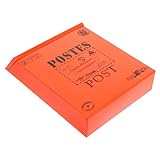 Angoily Vintage Wandbriefkasten Retro Briefkasten für Post und Briefe Wandmontage Leicht und...