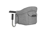 Inglesina Fast, Klappbarer Tischsitz, Hellgrau (Stone Grey), Leicht zu Transportieren, Waschbar,...