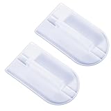 2 Stück Fondant Glätter Torten Zubehör Fondant Tortenglätter Set Cake Edge Smoother Torten...