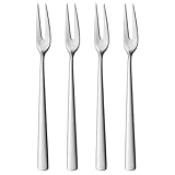 4 Stück Fleischgabel Edelstahl, Pommesgabeln, Vorlegebesteck, Perfekt Für Partys, Familien,...
