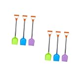 2 Sätze Schneeschaufel Winter Schneetools Mit Edelstahlgriff Zufällige Farben Für Outdoor Spaß...