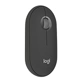 Logitech Pebble Mouse 2 M350s schlanke kabellose Bluetooth-Maus, mobil, leicht, anpassbare Taste,...