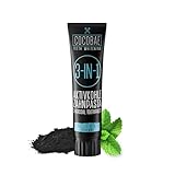 COCOBAE Aktivkohle-Zahncreme 3‑in‑1 – Tiefenreinigung • Zahnaufhellung • Plaque‑Schutz...