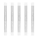5x Tombow ER-KUS Nachfüllung für Präzisionsradierer MONO zero eckige Spitze, 2.5 mm x 5 mm