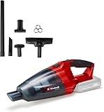 Einhell Akku-Handstaubsauger TE-VC 18 Li-Solo Power X-Change (18 V, 42 mbar Saugleistung, 540...