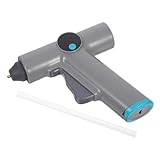 PRETYZOOM Kabellose Heißklebepistole mit Temperaturanzeige Wiederaufladbar Hochleistungs...