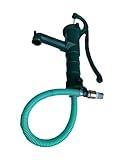 Temesso große gusseiserne Handschwengelpumpe, Handpumpe, Schwengelpumpe, Brunnenpumpe, Gartenpumpe,...