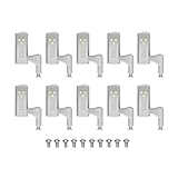 Gsycle 10 Stück LED-Schrankscharnierleuchten, 12 V, Kunststoff, Universal-Induktions-LED-Licht,...