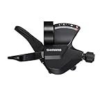 SHIMANO Unisex – Erwachsene SL-M315 Schalthebel, schwarz, 8-Fach