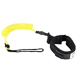 Nikou Surfleine, Stand Up Paddle Board 5mm Spiralfeder Fußseil, SUP Leash Surfen Leine...