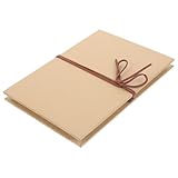 TOYANDONA Faltbares Fotoalbum 6 Zoll Abschlussalbum aus Robustem Papier mit Klappdesign für Fotos...