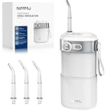 Tragbare Munddusche Mini Munddusche Reise,Munddusche Kabellos Mobil,Waterflosser für...