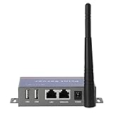 Kabelloser Druckserver (nicht Plug-and-Play), 2-Port-USB-Druckserver, Computer-Netzwerk-Druckserver...