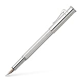 Graf von Faber-Castell 145560 - Füllfederhalter Classic, platiniert, Federbreite M