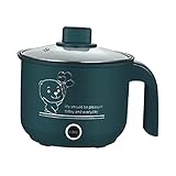 Sharplace Mini Hot Pot Ramen Cooker Antihaft-tragbare elektrische Mehrzweckpfanne für Home Office...