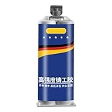 Metallreparaturpaste, flüssiger Metallfüller, AB-Metallreparaturgel, 100 g permanente...