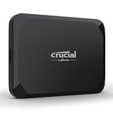 Crucial X9 1TB Externe SSD Festplatte, bis zu 1050MB/s, kompatibel mit PC, Mac und Spielekonsolen,...