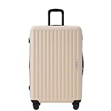Trelomix Hartschalen-Koffer, Rollkoffer, Reisekoffer, Handgepäck 4 Rollen, ABS-Material, TSA...
