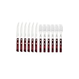 Tramontina Steakbesteck Pizzabesteck, 12-teiliges Set, für 6 Personen, Steakbesteckset, rostfreier...