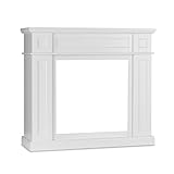 Klarstein Lausanne Frame - Kamingehäuse, Gehäuse, MDF-Platten mit weißer Lackierung, Gewicht:...
