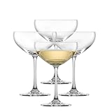 Schott Zwiesel Sektschale Bar Special (4er-Set), elegante Champagnerschalen, spülmaschinenfeste...