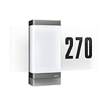 Steinel Hausnummernleuchte L 270 digi SC Connect, Sensor, beleuchtete Hausnummer, dimmbar, App...