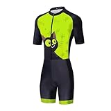 UGLY FROG 2024 SKL08 Herren Triathlon Tri Fahrrad-Club Cycling Team Bekleidung Jersey Shirts Bib...