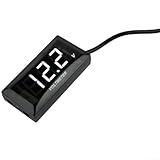 Funktionaler digitaler Batteriemonitor mit 12 V Gleichstrom, mit klarer LED-Anzeige für schnelle...