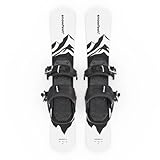 Skiboards | Snowblades | Skiblades | Kurze Mini-Ski für Schnee | Kleine Ski | 65 cm (Berg Weiss |...
