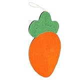 DOITOOL Sisal Katzen Kratzmatte mit Karotten Design Verschleißfestes Krallenschleifer Pad Indoor...