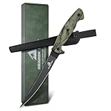 DRAGON RIOT Filetiermesser Fisch 15CM, Edelstahl Fischmesser mit Anti-Rutsch-Griff, Scharfes...