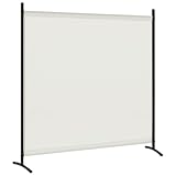 WOLTU Paravent 1-teilig 180x177 cm, Raumteiler freistehend, Trennwand Stellwand Sichtschutzwand...