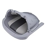 HEEPDD Klappbarer Bootssitz mit Hochfestem PP-Rahmen und PVC-Leder in Marinequalität, Weich...
