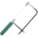 SOLUSTRE Kleiner U Förmige Bügelsäge Metall Holzbearbeitung Handsäge Schmuck Bogensäge mit...