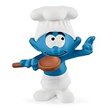 schleich 20831 Koch Schlumpf, für Kinder ab 3+ Jahren, The Smurfs - Pre School Smurfs Figurines