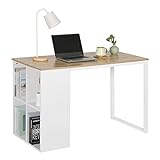WOLTU® Schreibtisch TSG26hei Computertisch Bürotisch Arbeitstisch PC Laptop Tisch, in Melamin, mit...