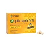 Medex Bio Gelée Royale FORTE, hohe Dosierung 1000 mg Gelee Royal, lyophilisiert, trockene Form,...
