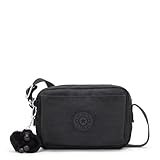 Kipling ABANU Kleine Umhängetasche, Black Noir (Schwarz)